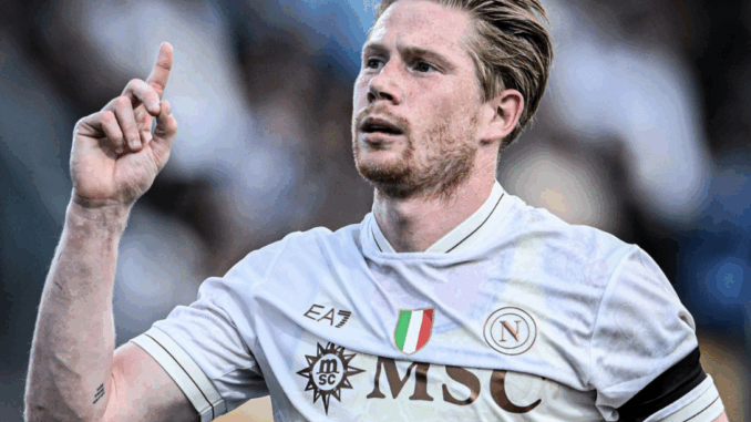 De Bruyne Napoli De Bruyne Napoli